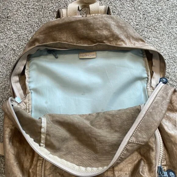 Kipling Gold Backpack - Picture 13 of 15